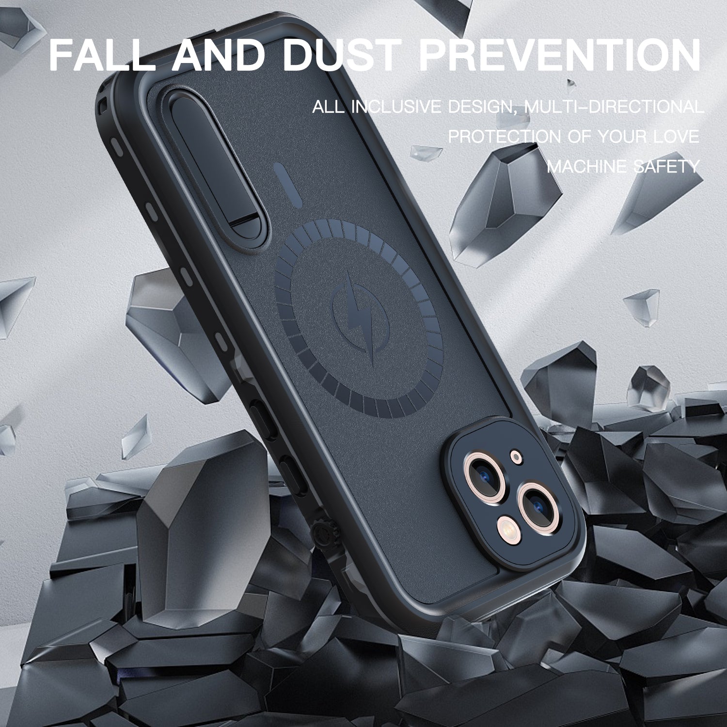 built-in-stand-magsafe-diving-iphone-13-waterproof-case-4