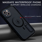 built-in-stand-magsafe-diving-iphone-13-waterproof-case-7