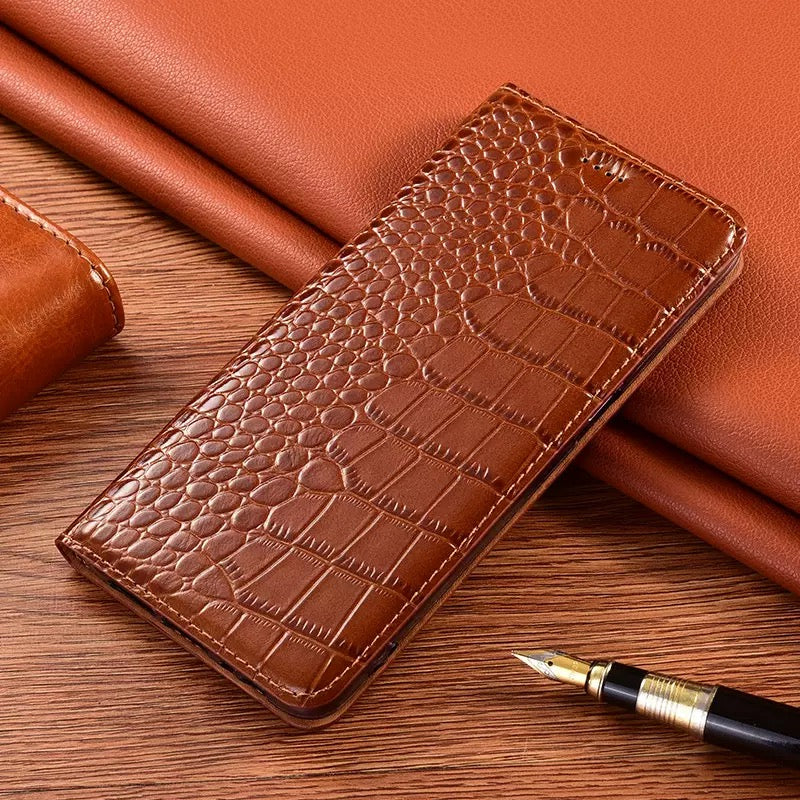 business-flip-crocodile-iphone-17-genuine-leather-case-9