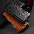 business-flip-crocodile-iphone-17-pro-genuine-leather-case-2