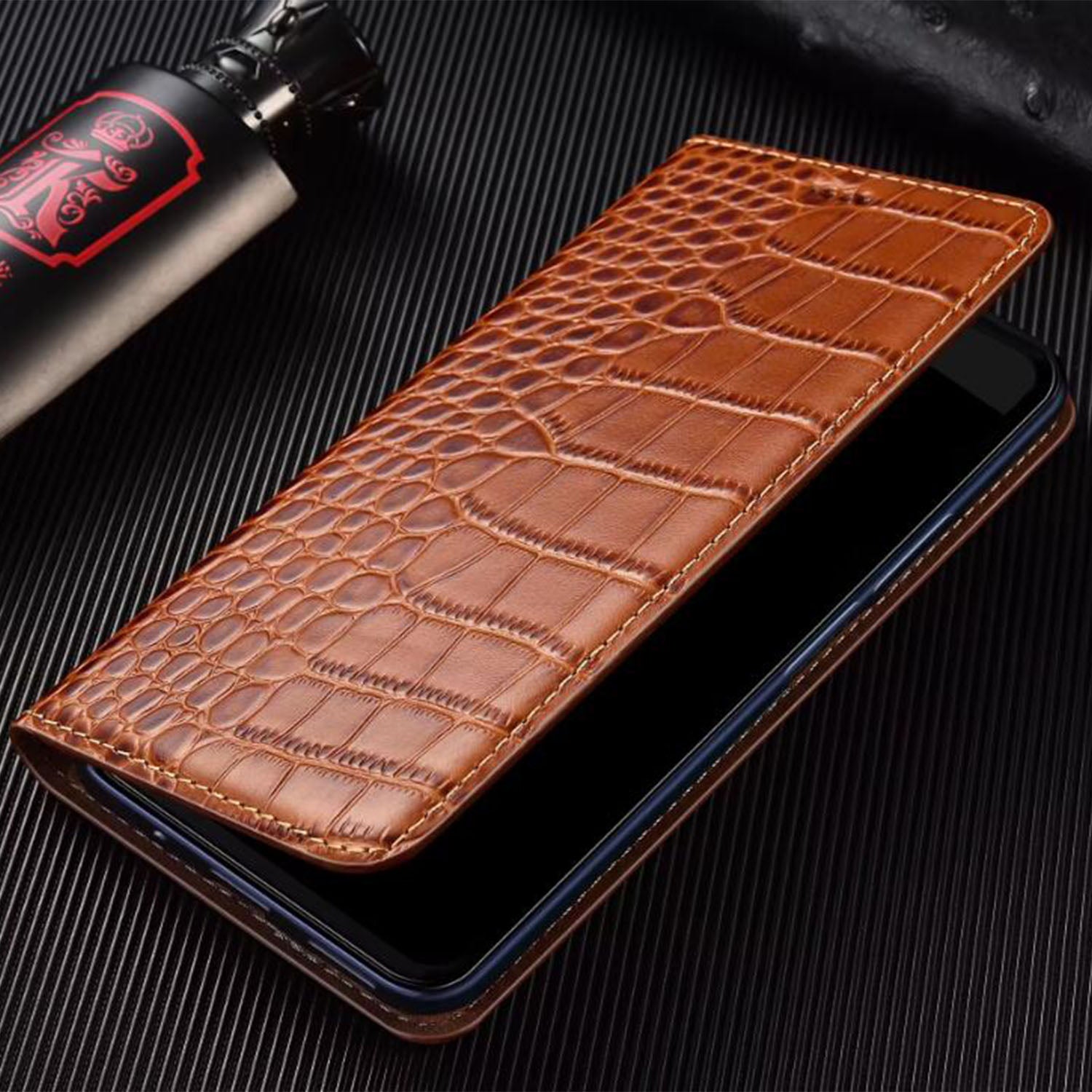 business-flip-crocodile-iphone-17-pro-genuine-leather-case-5