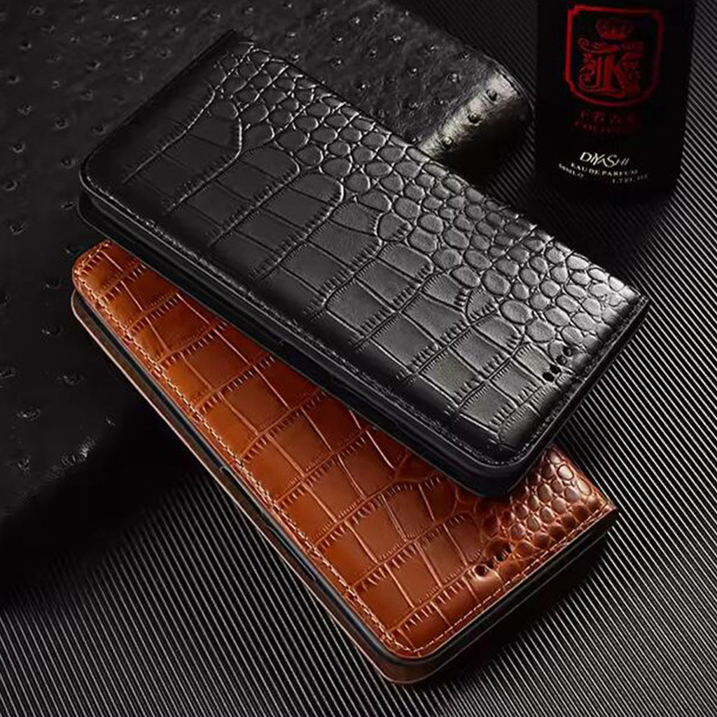 business-flip-crocodile-iphone-air-genuine-leather-case-2