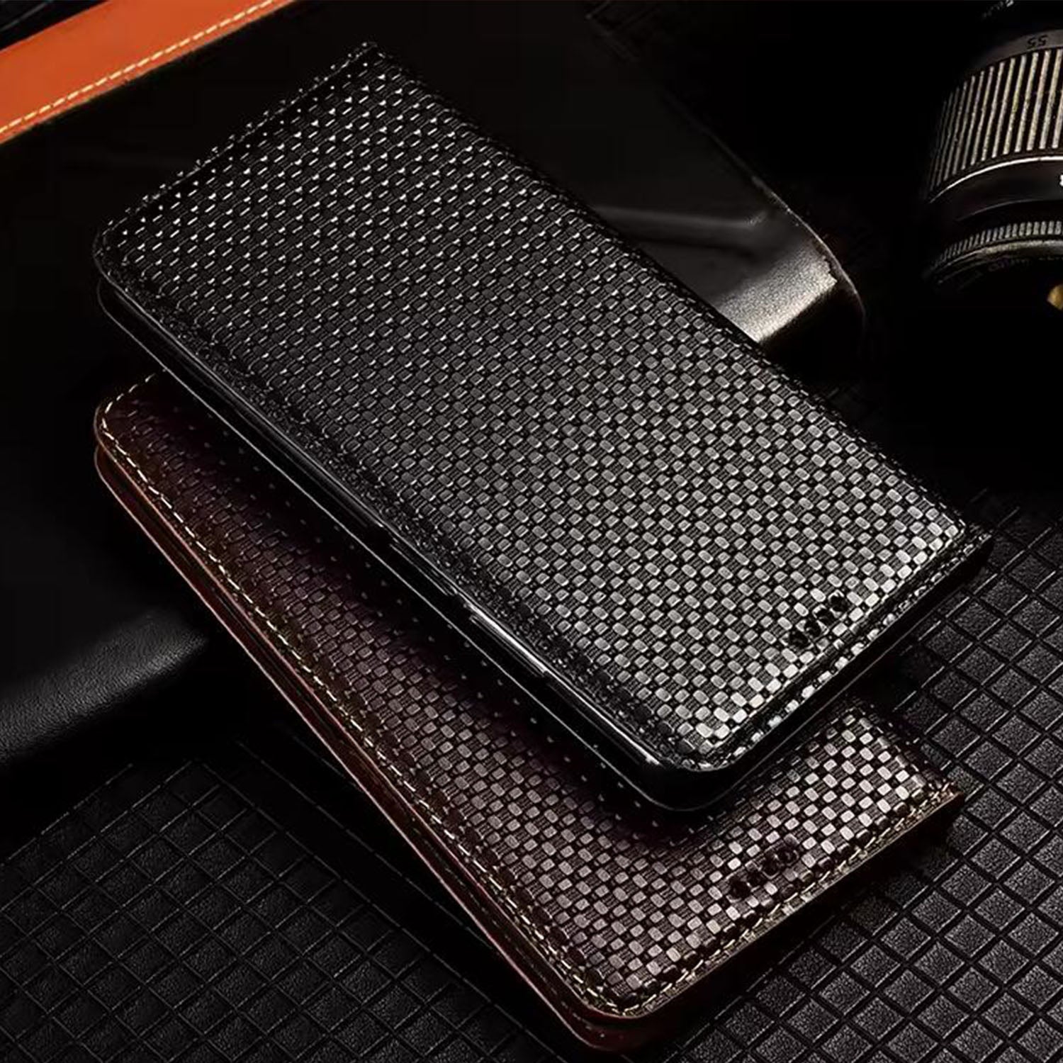 business-mens-basket-weave-iphone-17-pro-max-genuine-leather-case-6