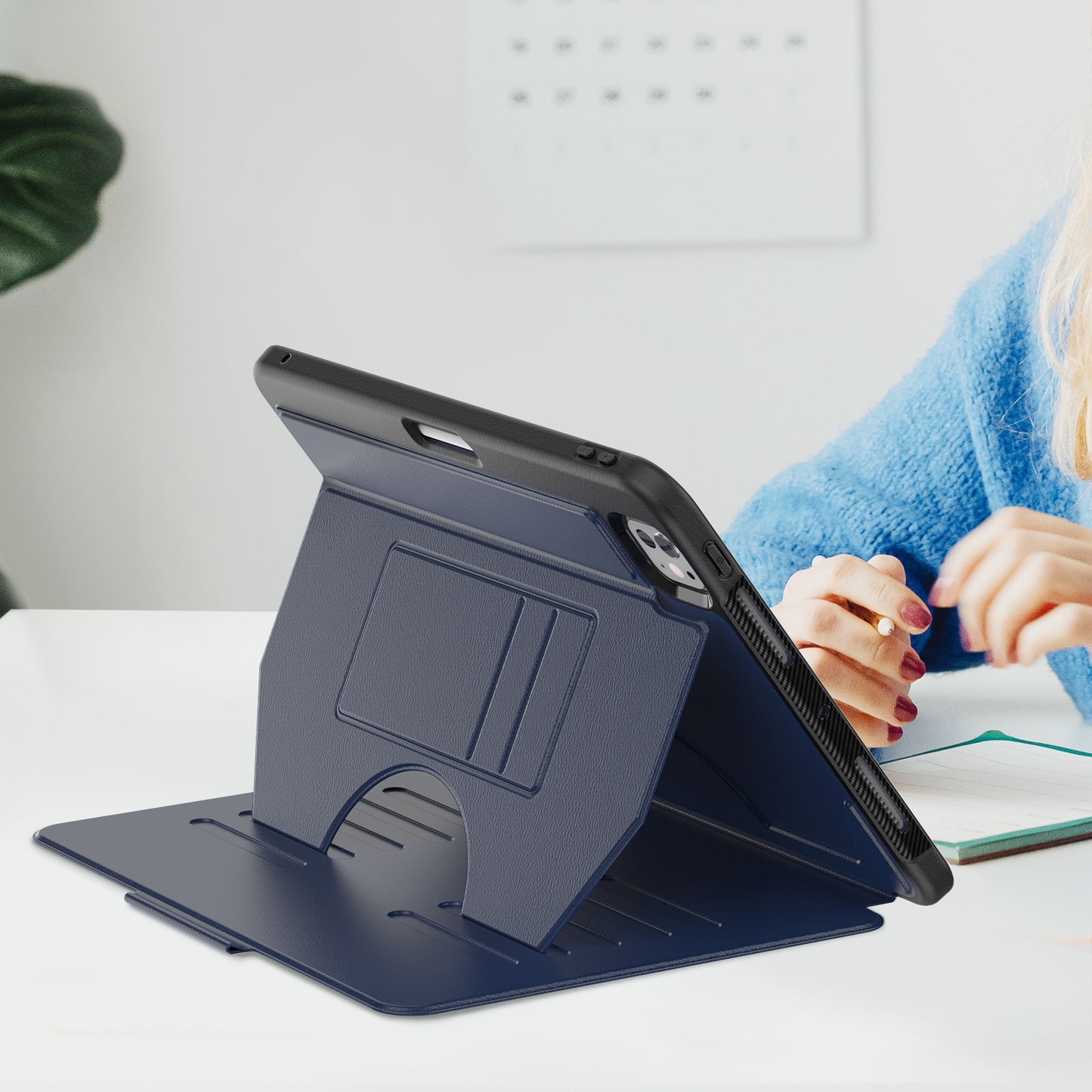 business-wallet-multiple-stand-ipad-pro-11-2018-leather-case_2