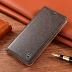 business-waxed-cowhide-iphone-17-pro-max-genuine-leather-case-9