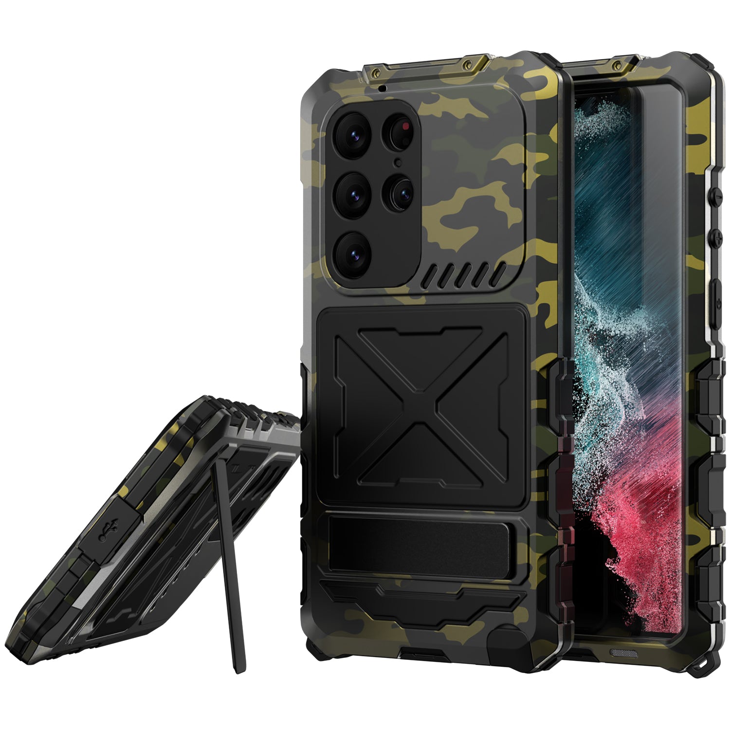 clasp-stand-galaxy-s23-ultra-aluminum-cover-full-protection-11