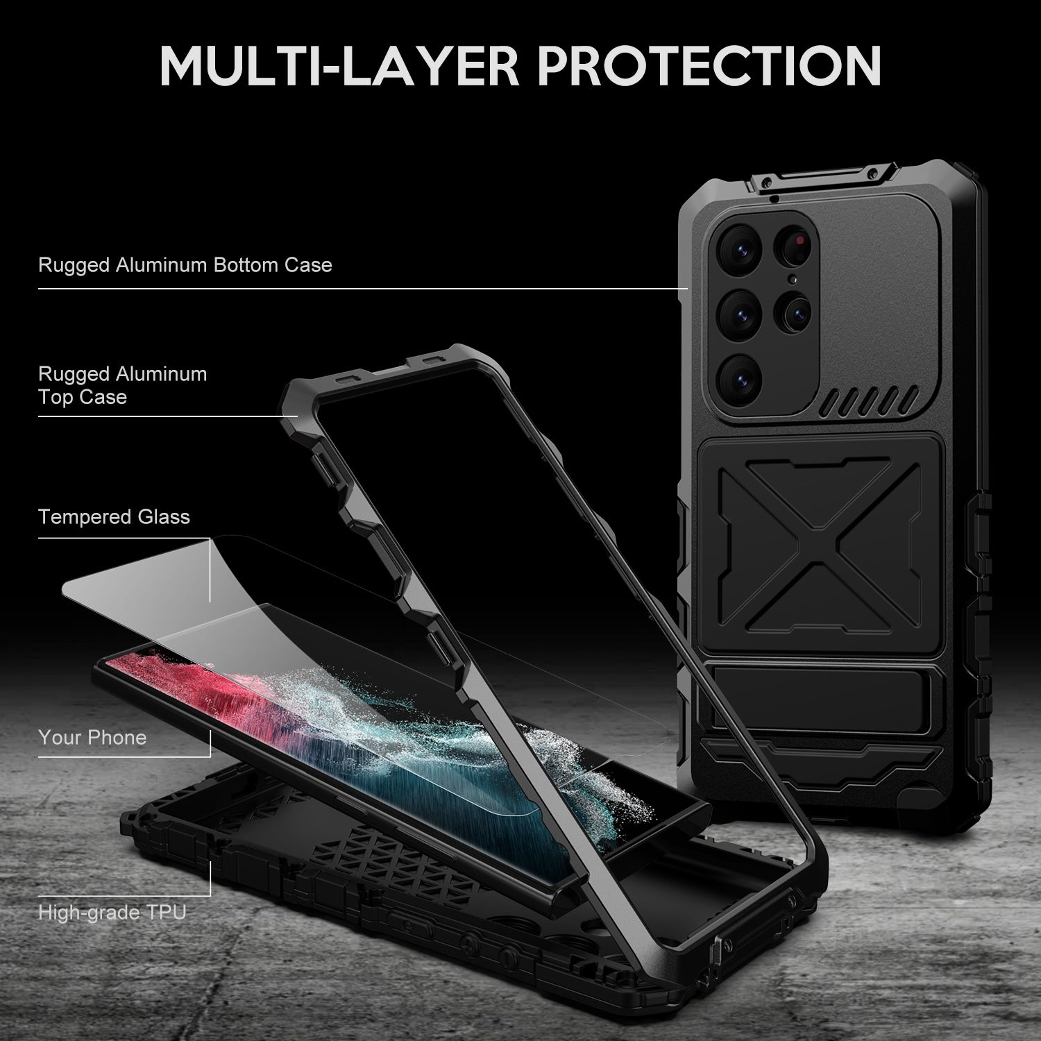 clasp-stand-galaxy-s23-ultra-aluminum-cover-full-protection-3