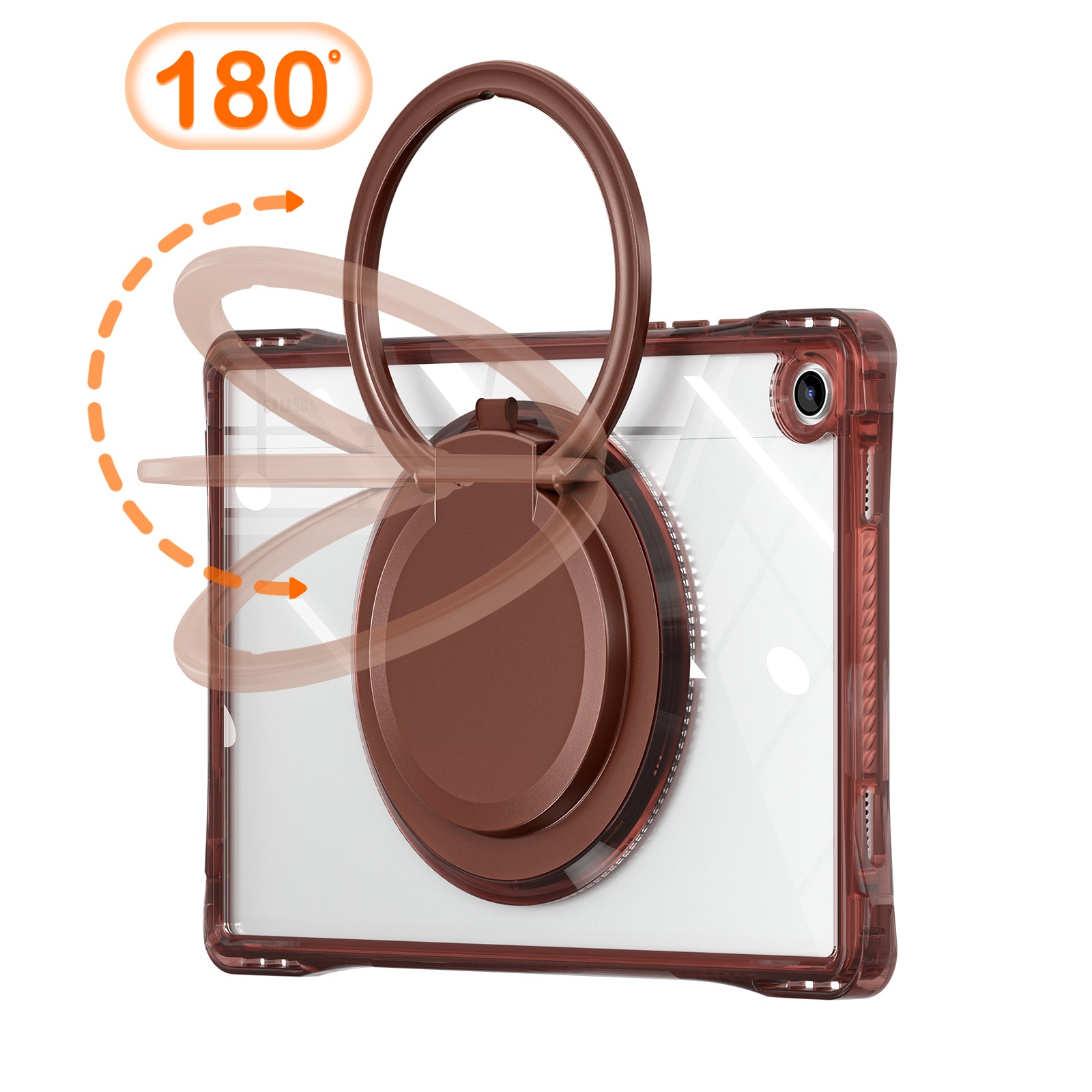 Clear Rotating Handle Grip Galaxy Tab A11 Plus Full Body Protection Cover