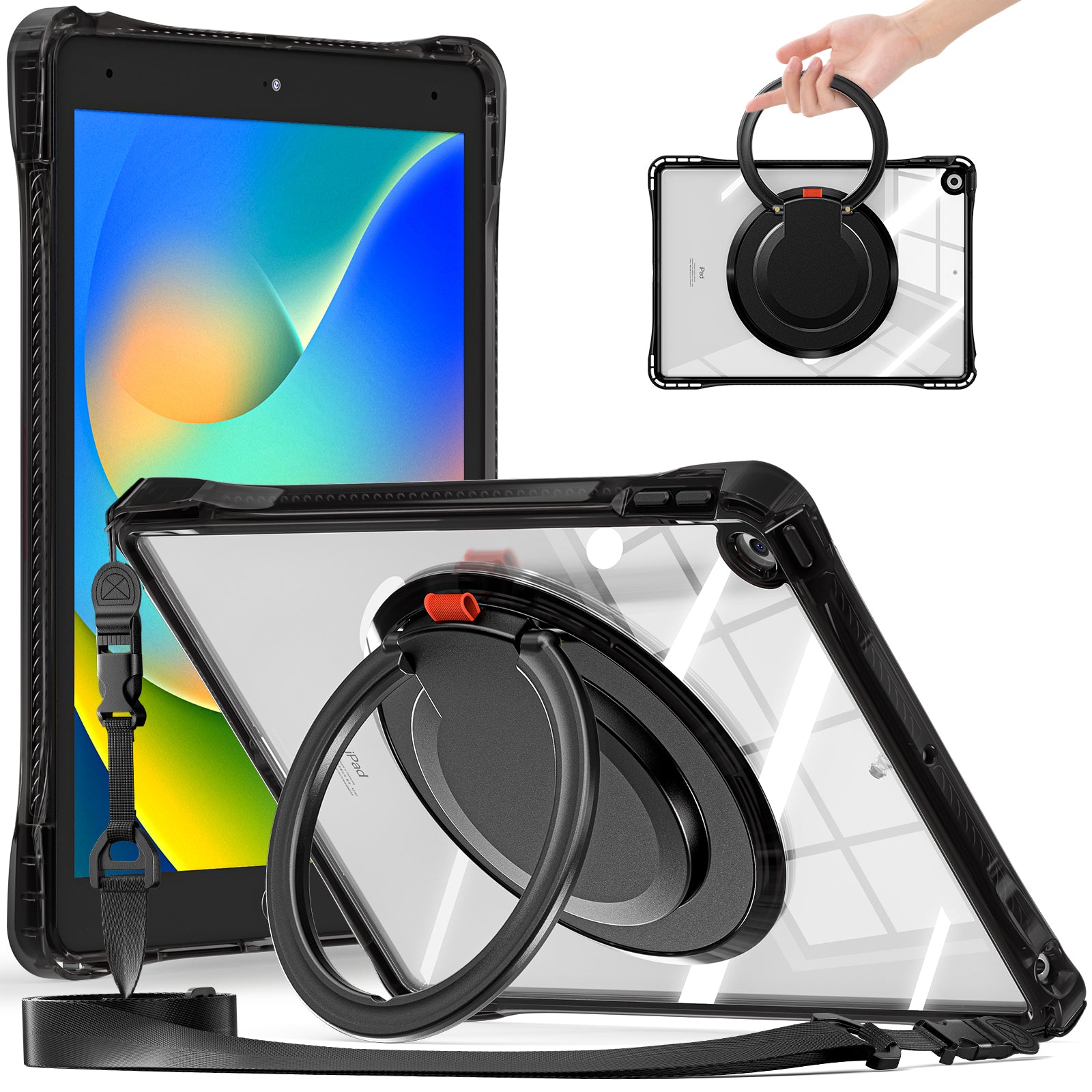 clear-rotating-handle-grip-ipad-9-full-body-protection-cover-14