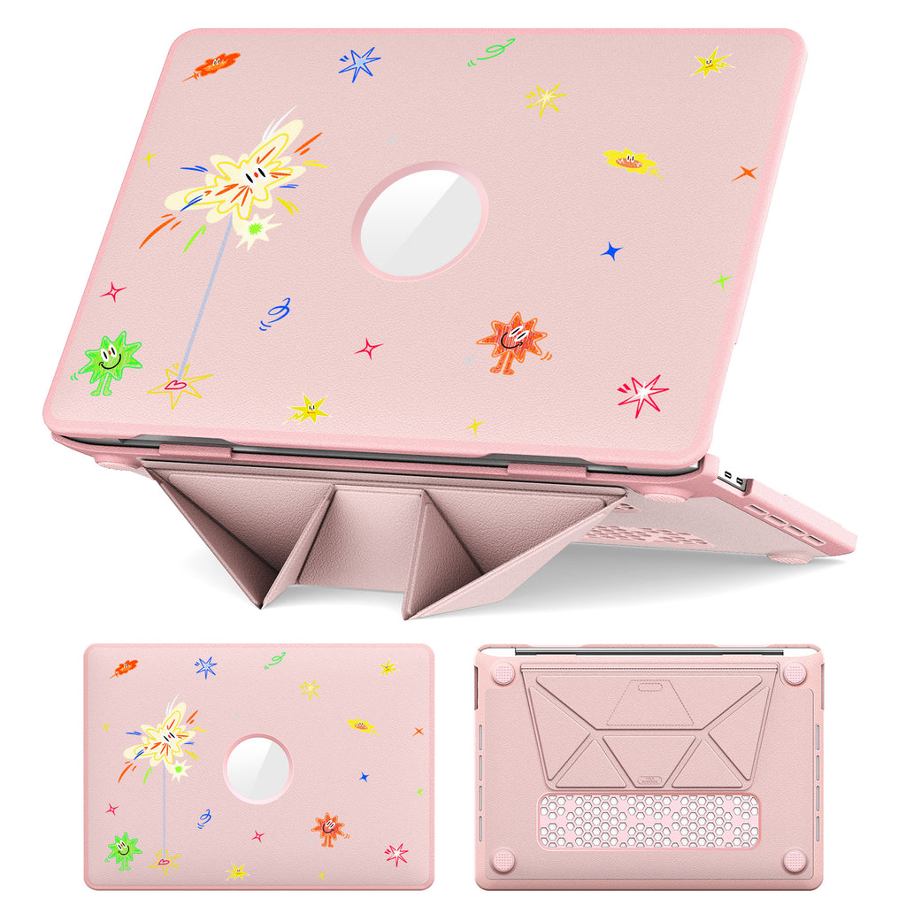 colorful-painted-leather-foldable-stand-macbook-air-13-6-a3113-case_1