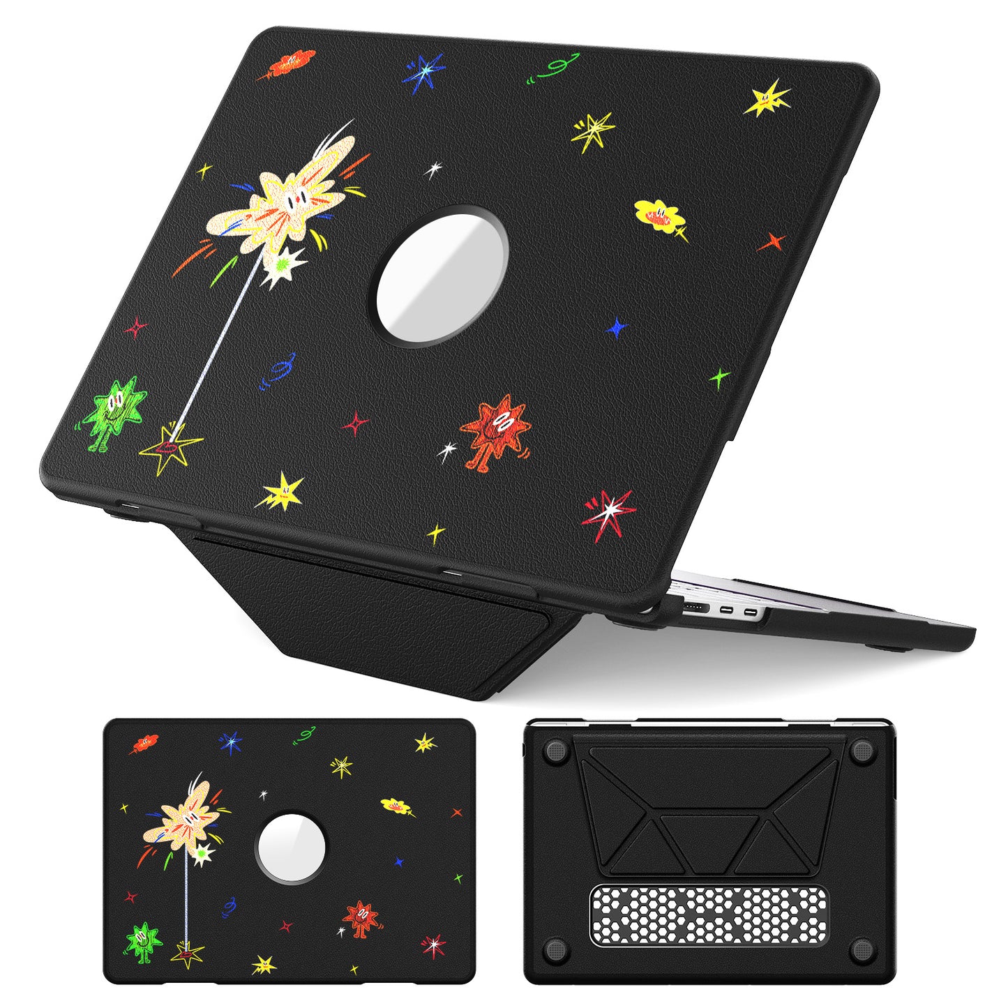 colorful-painted-leather-foldable-stand-macbook-pro-13-3-a1706-case_4