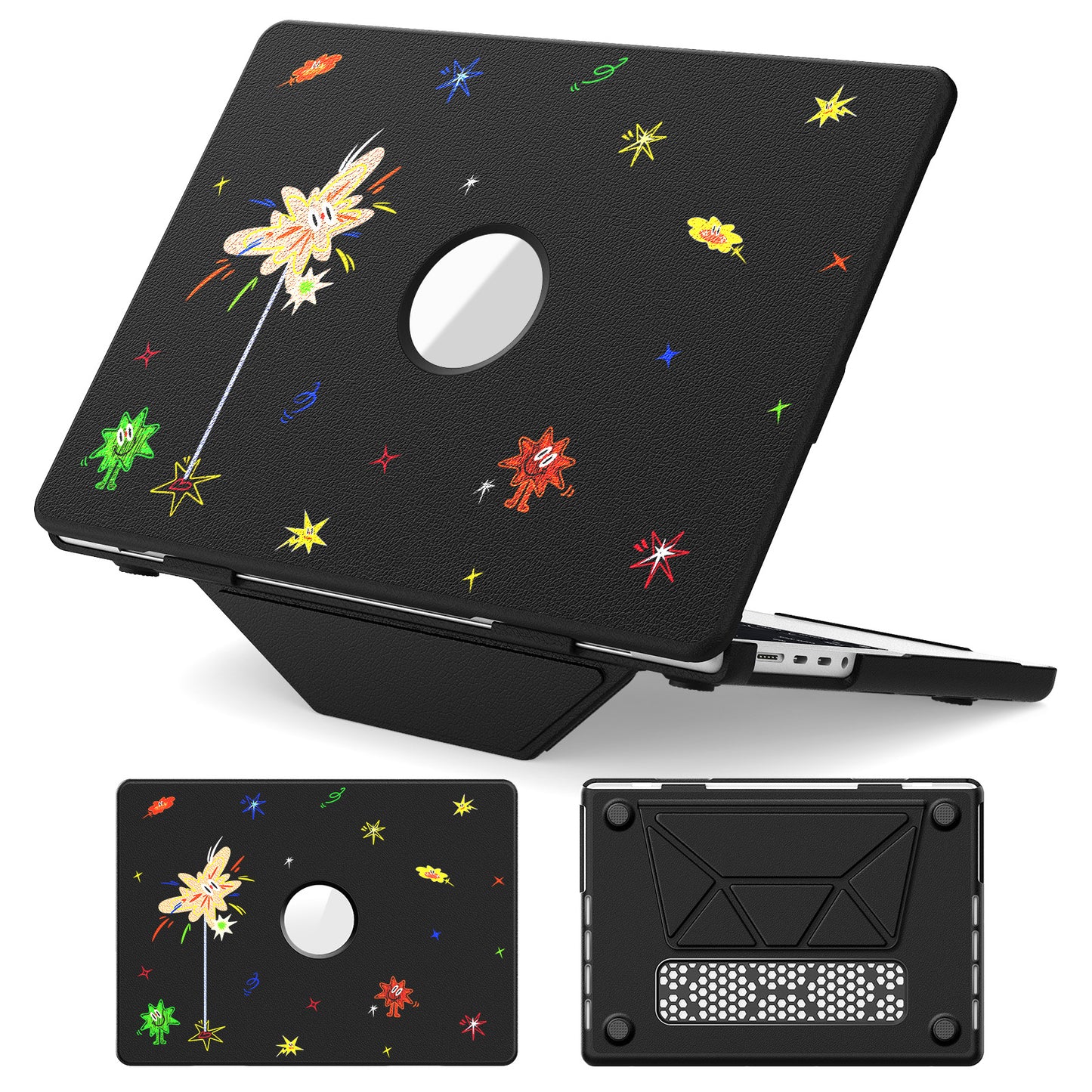 colorful-painted-leather-foldable-stand-macbook-pro-14-2-a2442-case_4