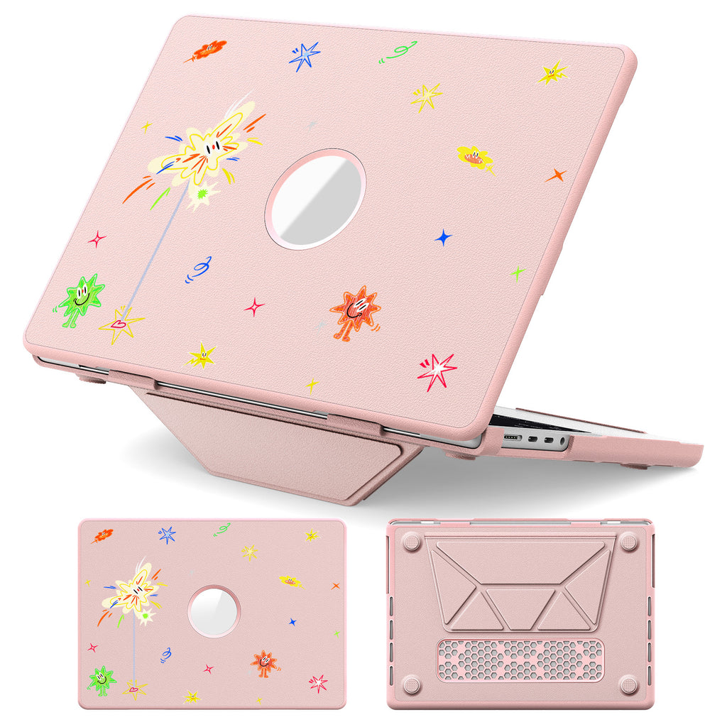 colorful-painted-leather-foldable-stand-macbook-pro-14-2-a2779-case_1