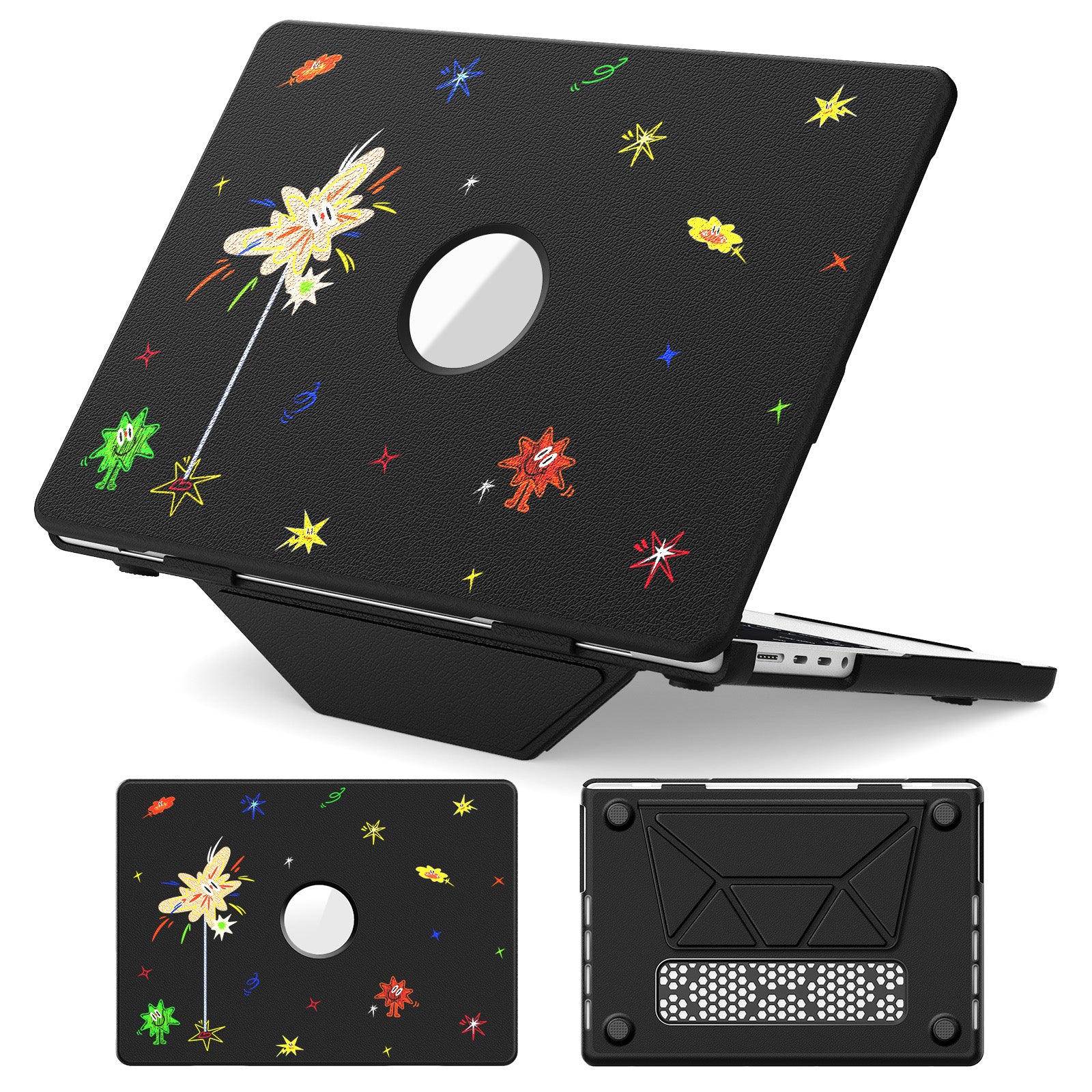 colorful-painted-leather-foldable-stand-macbook-pro-14-2-a2779-case_4