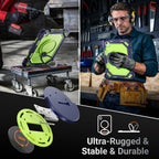 The Commander Series ultra-rugged case fits iPad Air 5th Gen 10.9-inch (2022). Features a 360° rotating kickstand, non-slip handle grip, and detachable crossbody strap. Built with PC+TPU armor for drop resistance. Supports bulk wholesale orders.