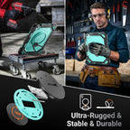 The Commander Series ultra-rugged case fits iPad Air 7th Gen 11-inch (2025). Features a 360° rotating kickstand, non-slip handle grip, and detachable crossbody strap. Built with PC+TPU armor for drop resistance. Supports bulk wholesale orders.