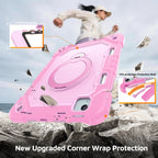 The Commander Series ultra-rugged case fits iPad Pro 11-inch 1st Gen (2018). Features a 360° rotating kickstand, non-slip handle grip, and detachable crossbody strap. Built with PC+TPU armor for drop resistance. Supports bulk wholesale orders.