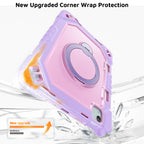 The Commander Series ultra-rugged case fits iPad Pro 11-inch 3rd Gen (2021). Features a 360° rotating kickstand, non-slip handle grip, and detachable crossbody strap. Built with PC+TPU armor for drop resistance. Supports bulk wholesale orders.