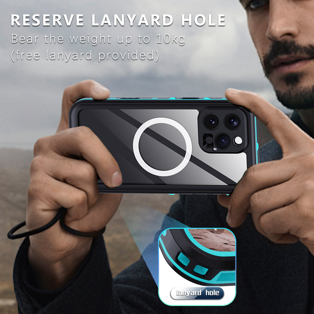 dot-clear-magsafe-diving-iphone-16-pro-waterproof-case-13
