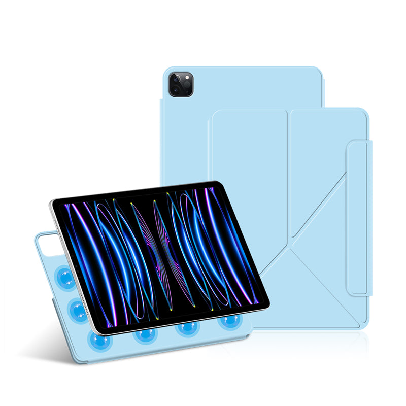 Deformed Stand Leather Magnetic iPad Pro 11 2022 Smart Case