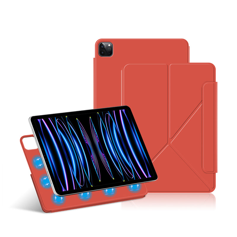 Deformed Stand Leather Magnetic iPad Pro 11 2022 Smart Case