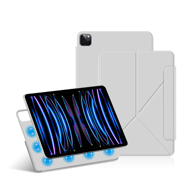Deformed Stand Leather Magnetic iPad Pro 11 2018 Smart Case