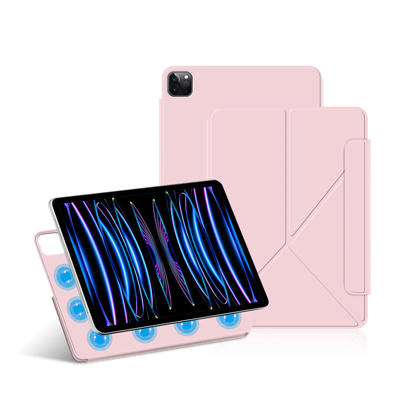 Deformed Stand Leather Magnetic iPad Pro 11 2022 Smart Case