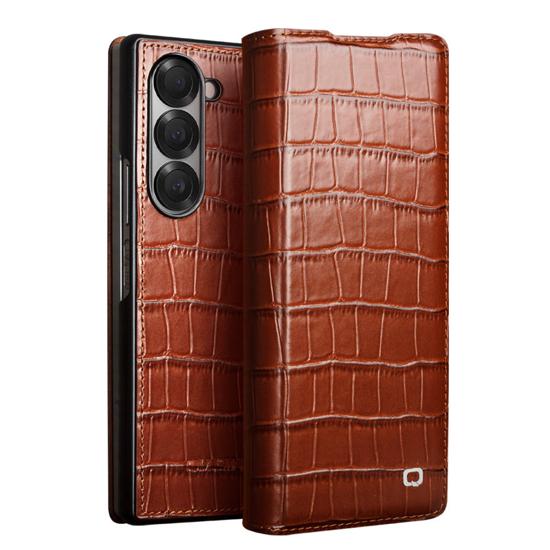 deluxe-mens-flip-crocodile-galaxy-z-fold6-genuine-leather-case_7