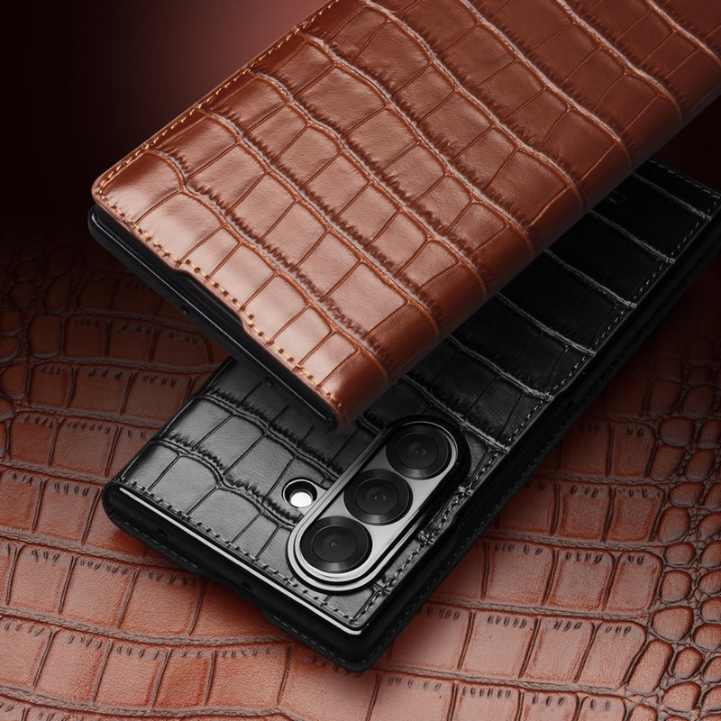 deluxe-mens-flip-crocodile-galaxy-z-fold7-genuine-leather-case_4