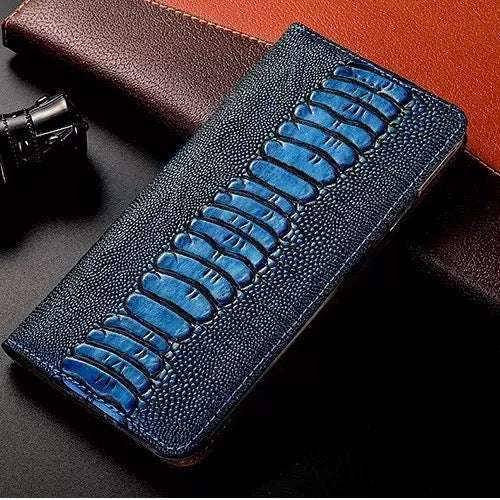 deluxe-wallet-embossed-ostrich-iphone-17-pro-genuine-leather-case-12