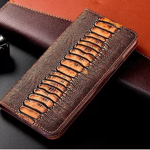 deluxe-wallet-embossed-ostrich-iphone-17-pro-genuine-leather-case-9