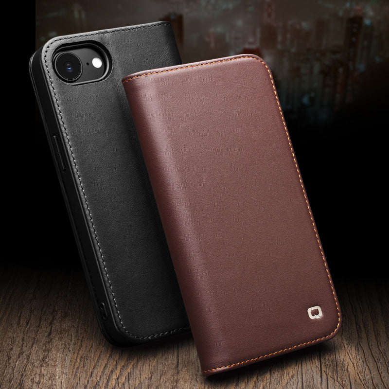 deluxe-wallet-matte-cowhide-iphone-17e-genuine-leather-case-3