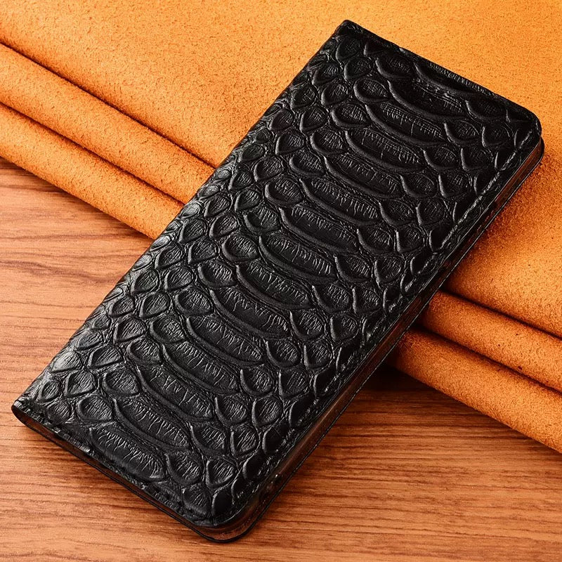 deluxe-wallet-matte-python-iphone-17e-genuine-leather-case-9