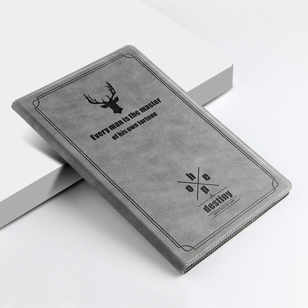 Destiny Imitation Deer Leather Galaxy Tab A11 Folio Stand Case