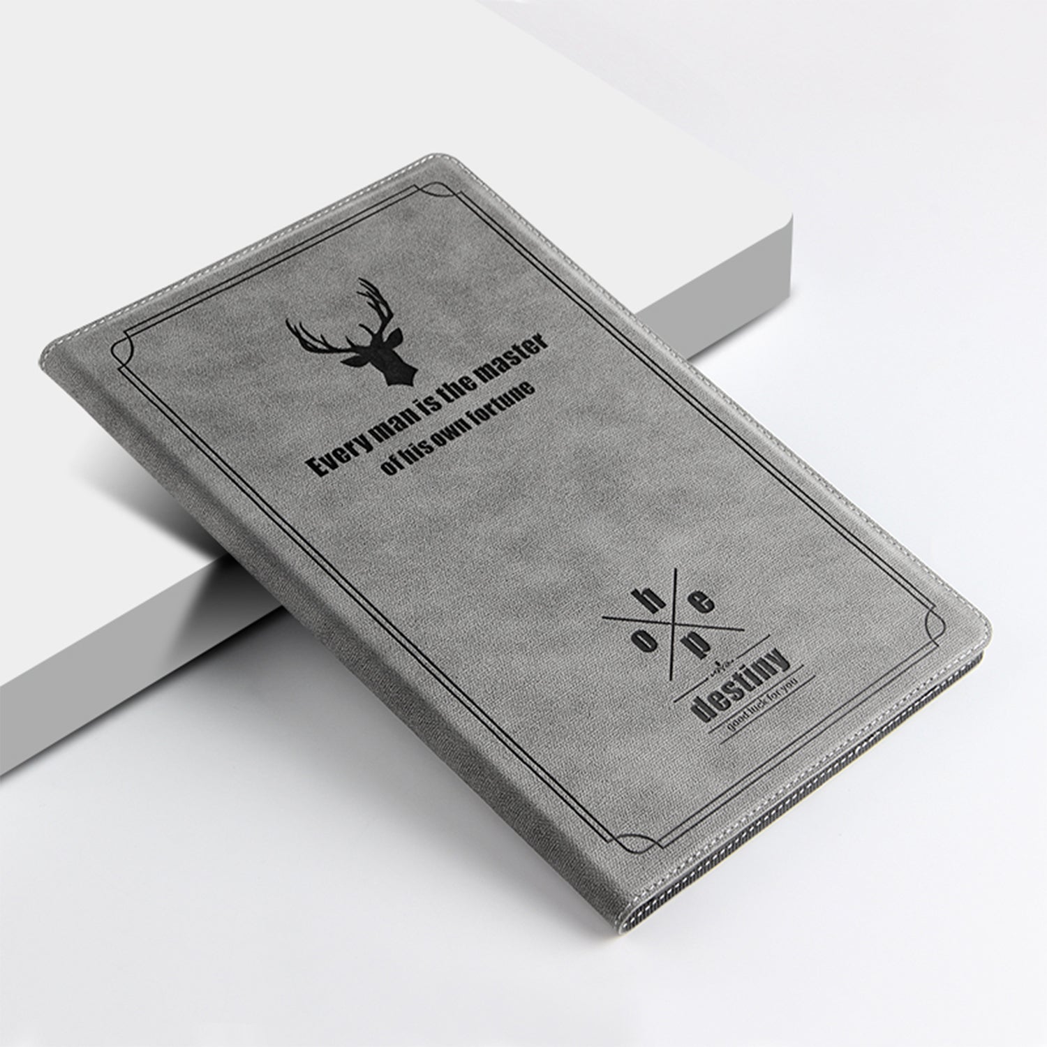 Destiny Imitation Deer Leather Galaxy Tab A11 Folio Stand Case