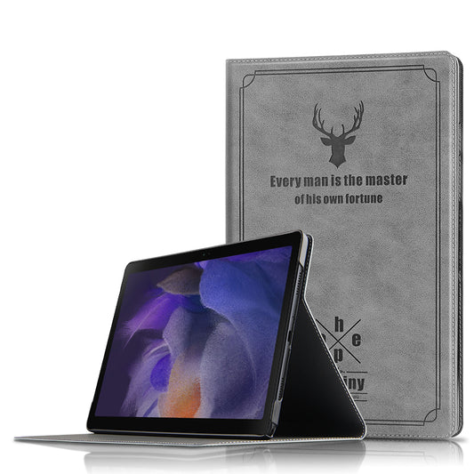 Destiny Imitation Deer Leather Galaxy Tab A11 Folio Stand Case