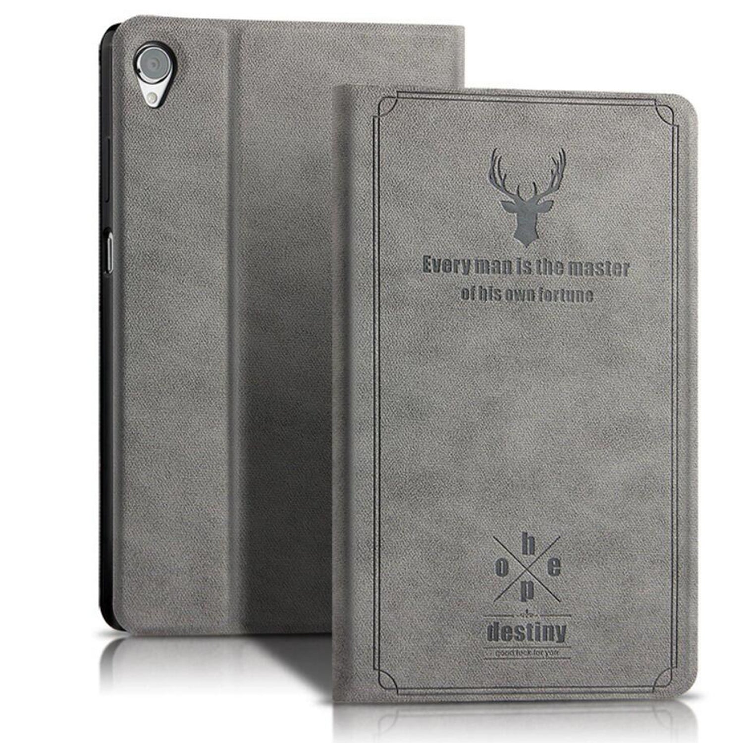 Destiny Imitation Deer Leather Lenovo Tab M8 2020 Folio Stand Case