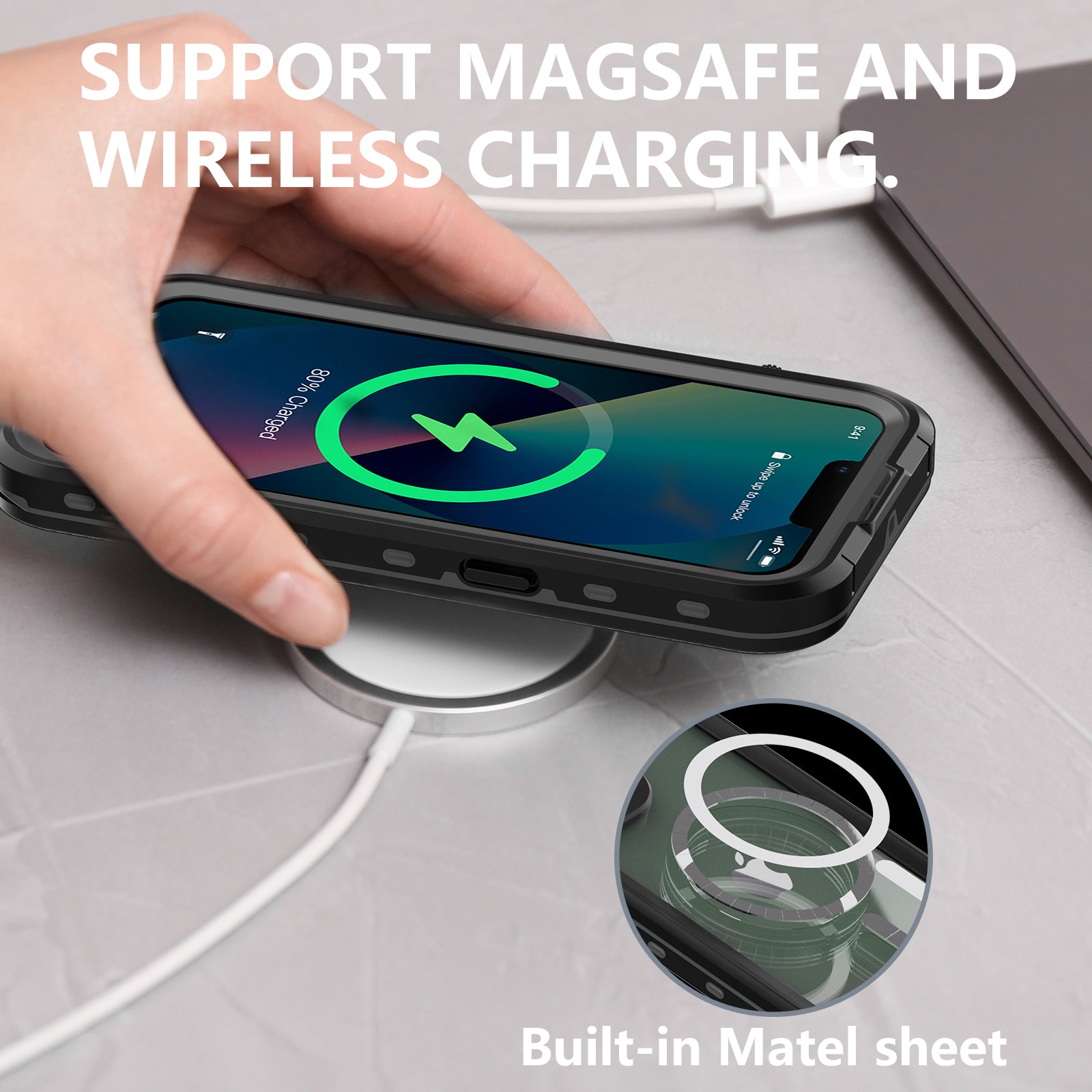 dot-clear-magsafe-diving-iphone-14-plus-waterproof-case-9