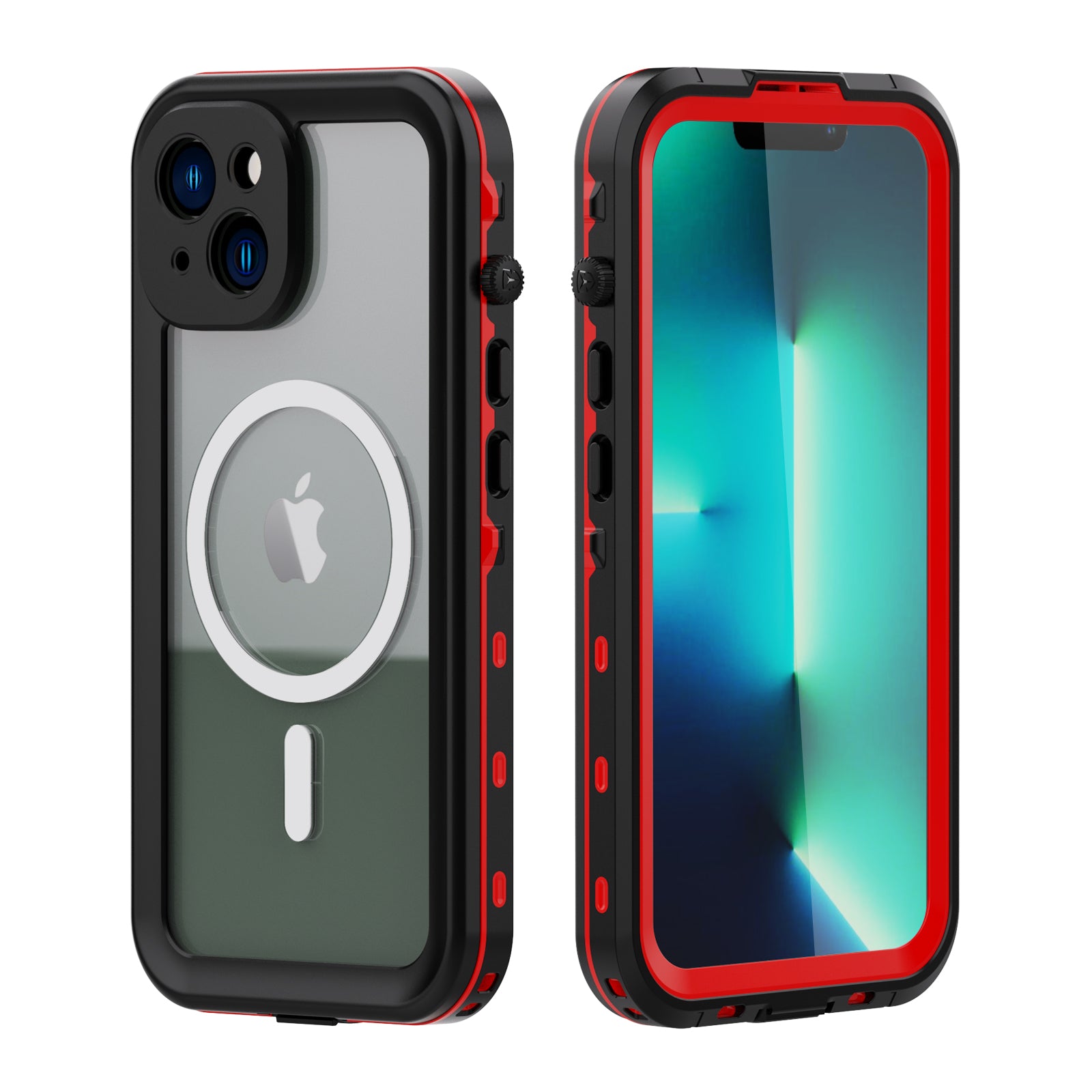 dot-clear-magsafe-diving-iphone-14-plus-waterproof-case-3