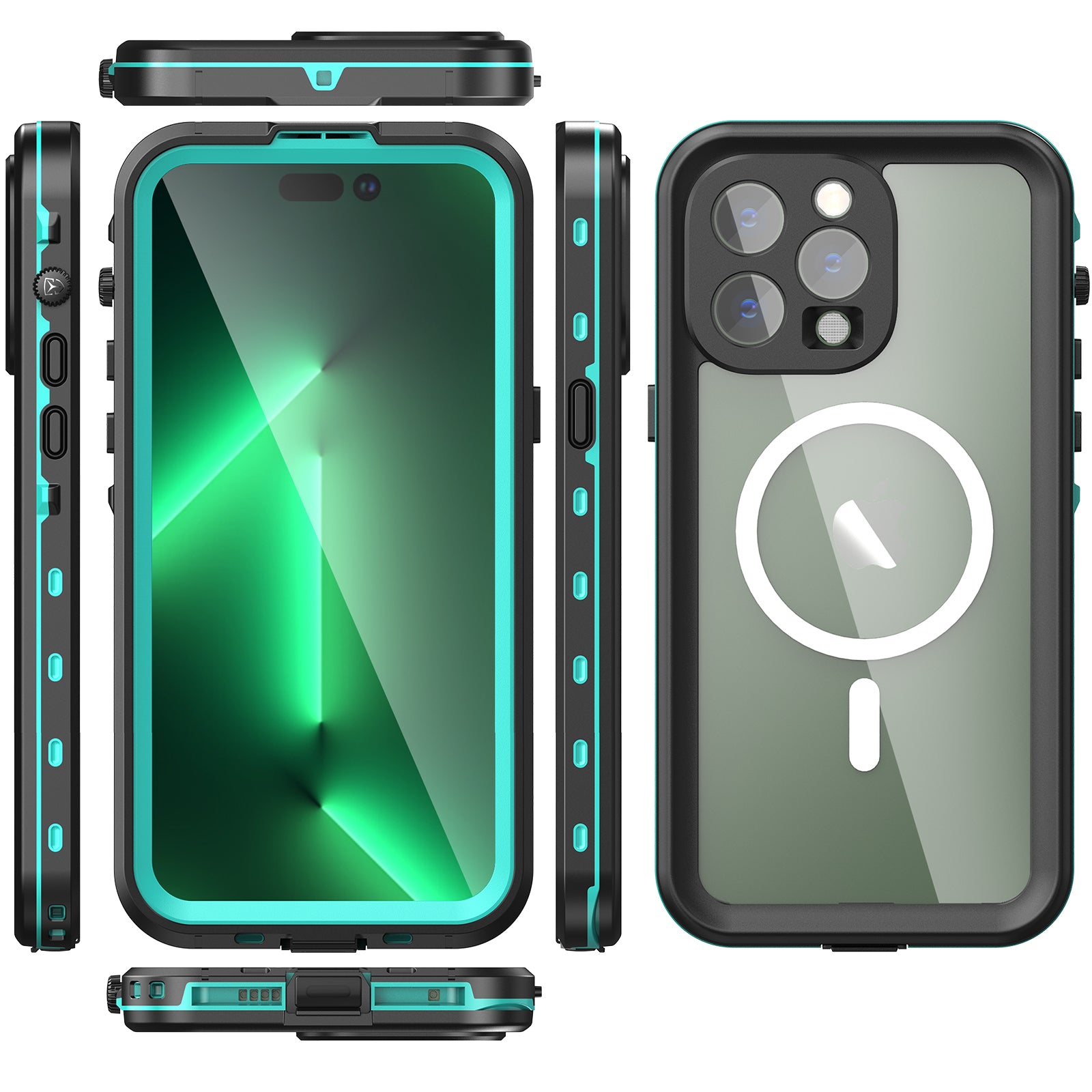 dot-clear-magsafe-diving-iphone-14-pro-max-waterproof-case-15