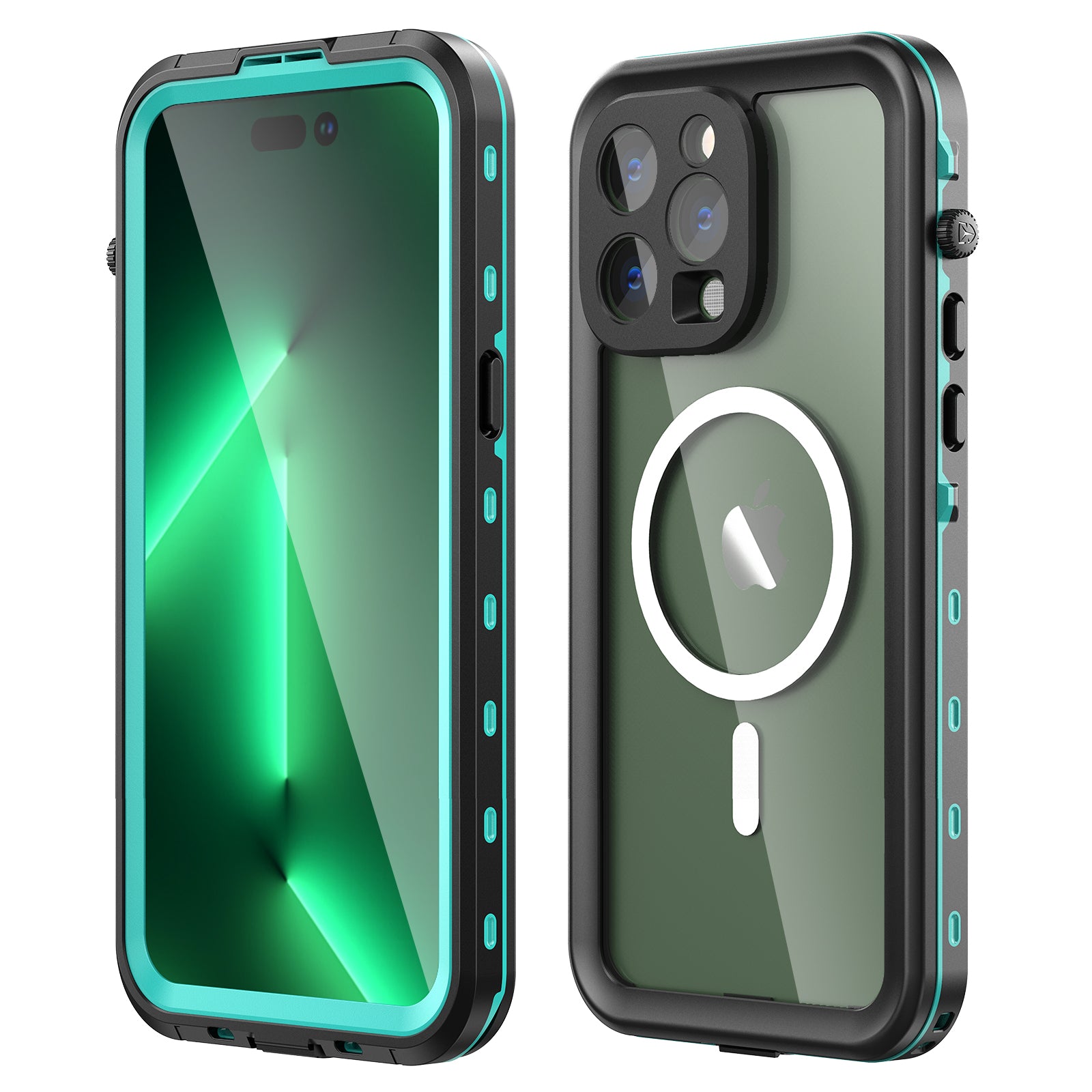 dot-clear-magsafe-diving-iphone-14-pro-max-waterproof-case-3