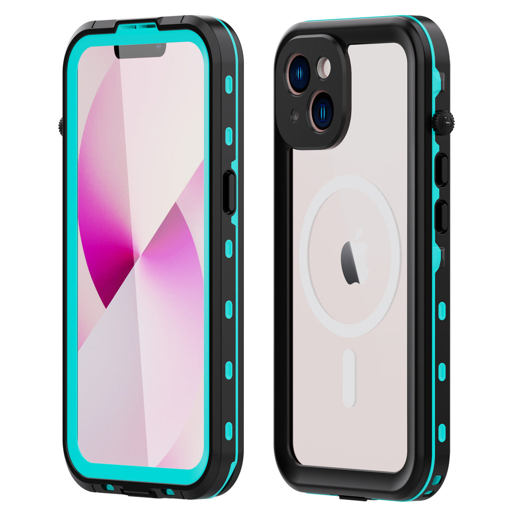 dot-clear-magsafe-diving-iphone-14-waterproof-case-2