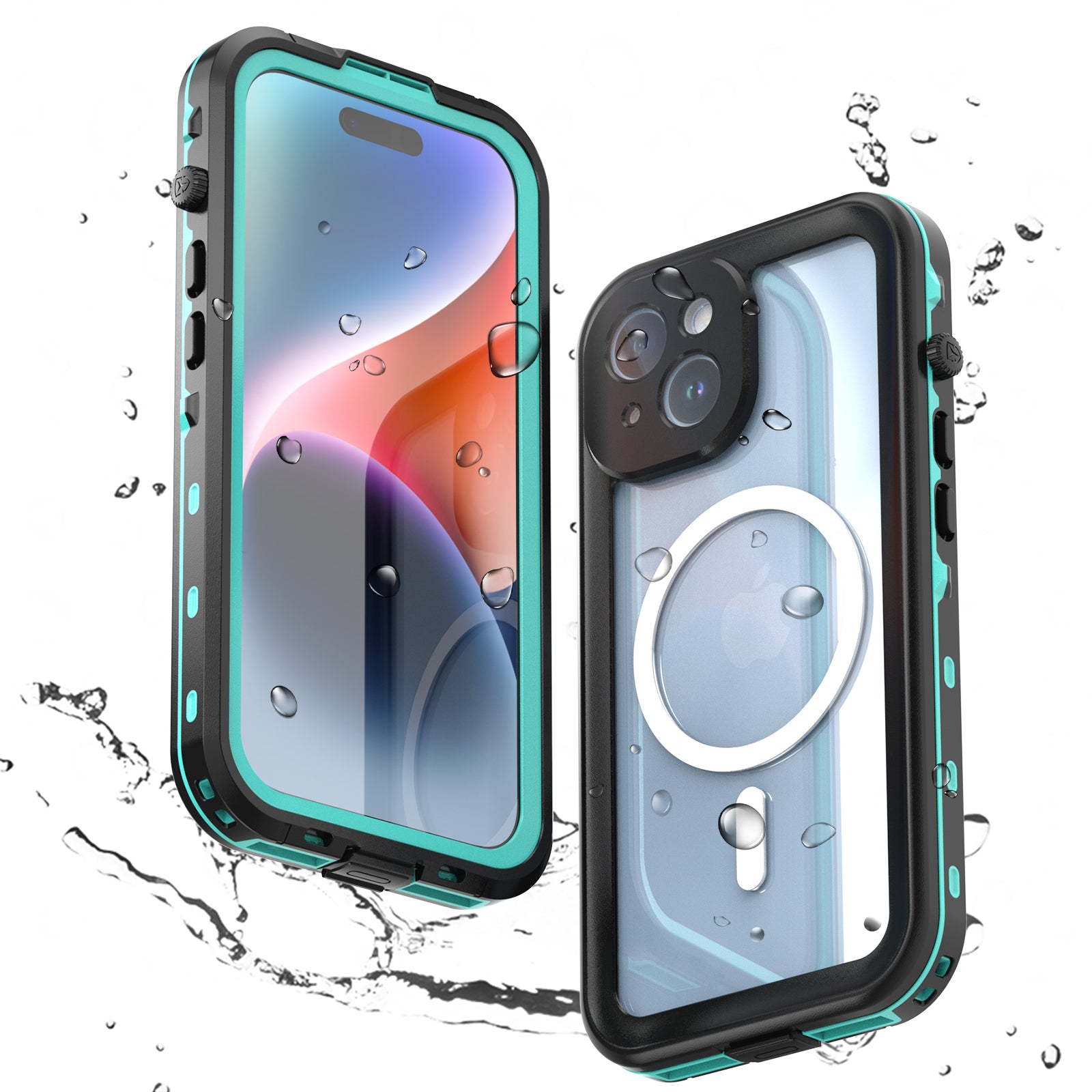 dot-clear-magsafe-diving-iphone-15-plus-waterproof-case-8