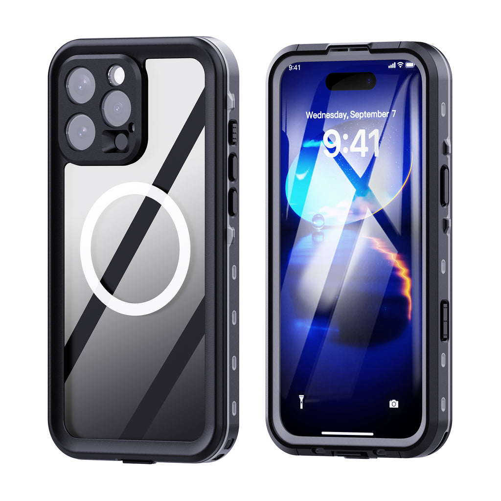 dot-clear-magsafe-diving-iphone-16-pro-max-waterproof-case-1