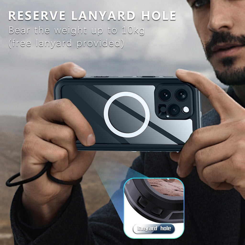 dot-clear-magsafe-diving-iphone-16-pro-max-waterproof-case-13