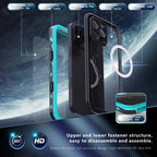 dot-clear-magsafe-diving-iphone-16-pro-waterproof-case-11