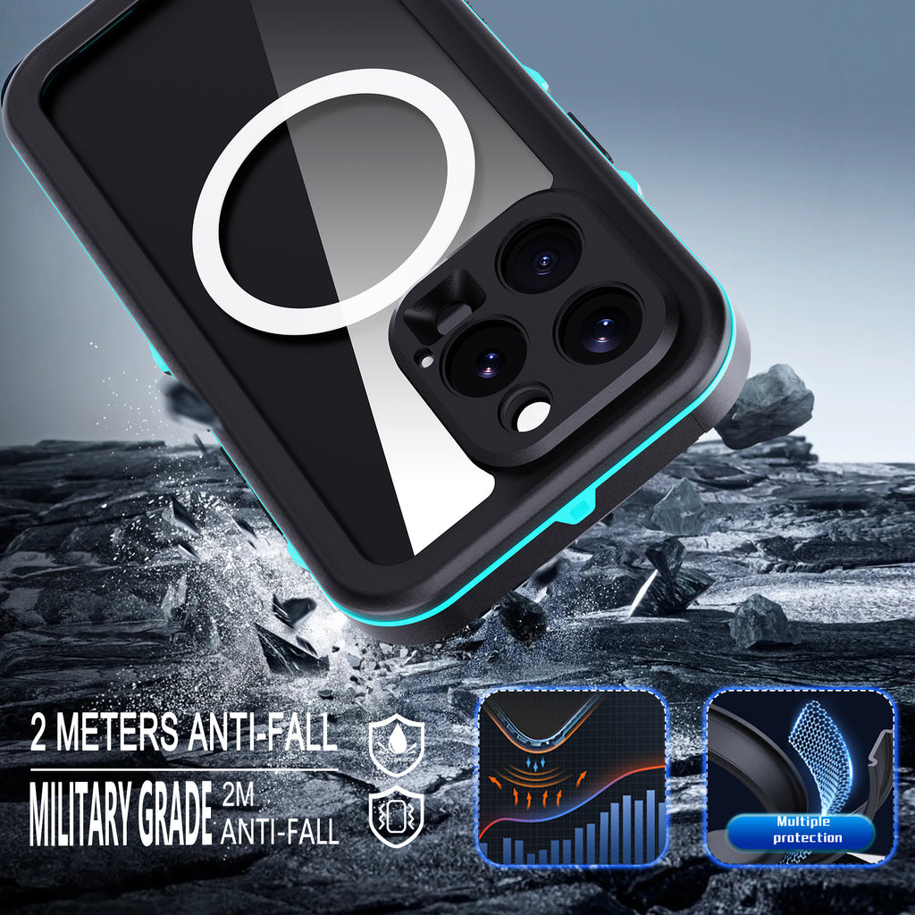 dot-clear-magsafe-diving-iphone-16-pro-waterproof-case-8