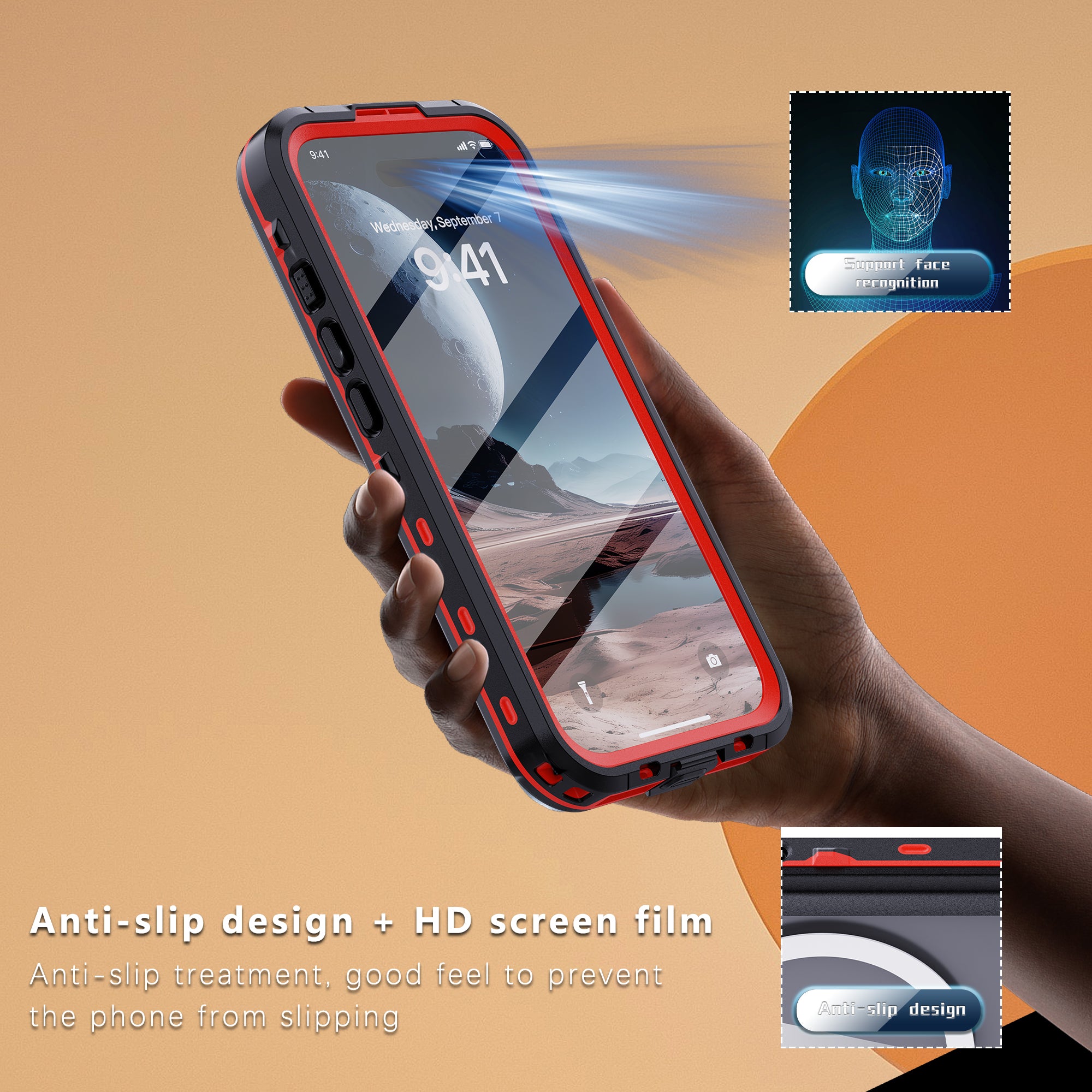 dot-clear-magsafe-diving-iphone-16-waterproof-case-3