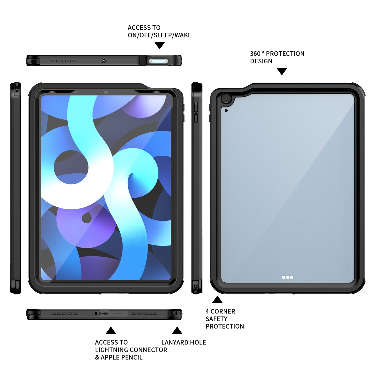 dot-clear-swimming-diving-ipad-air-5-waterproof-cover-8