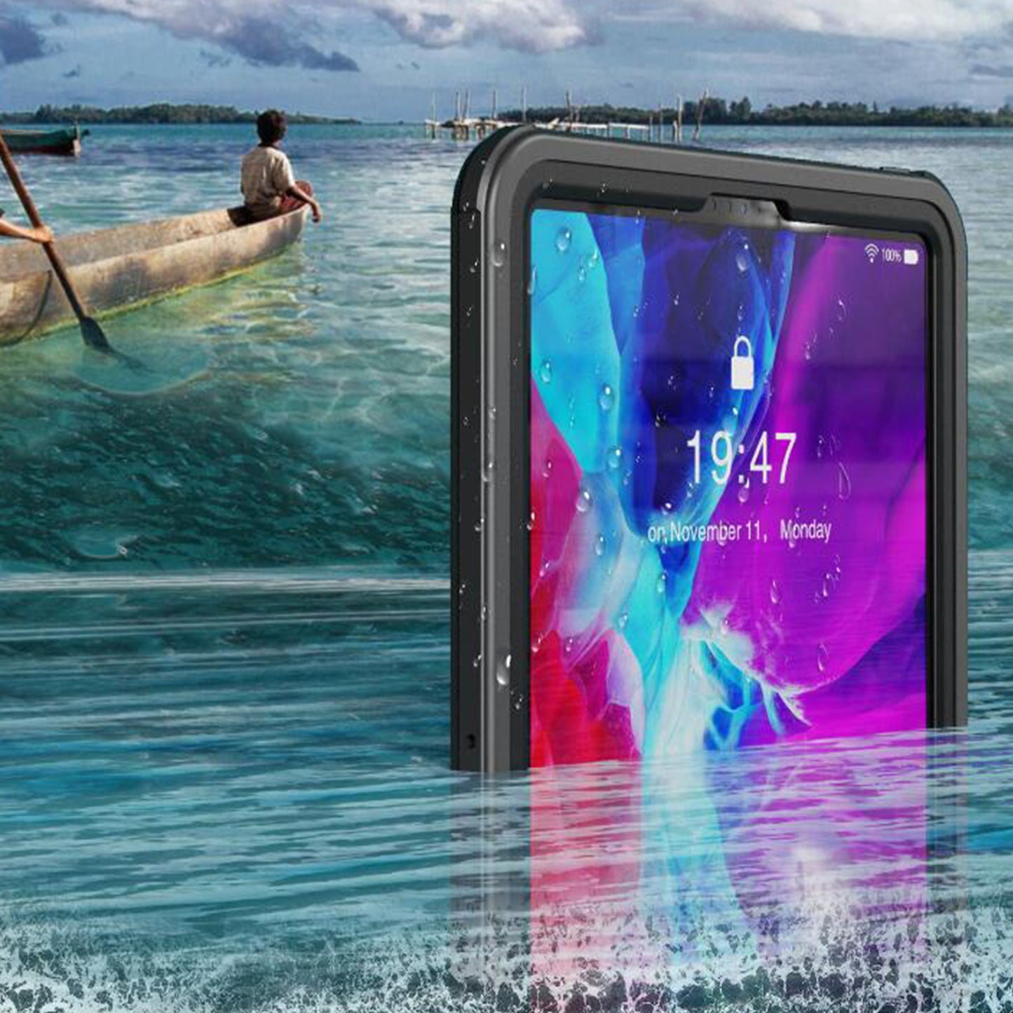 dot-clear-swimming-diving-ipad-pro-11-2024-waterproof-cover-2